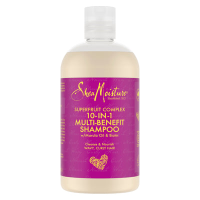 Shea Moisture Superfruit Complex Geschenkset - 10-in-10 Multi-Benefit Shampoo Conditioner & Masker